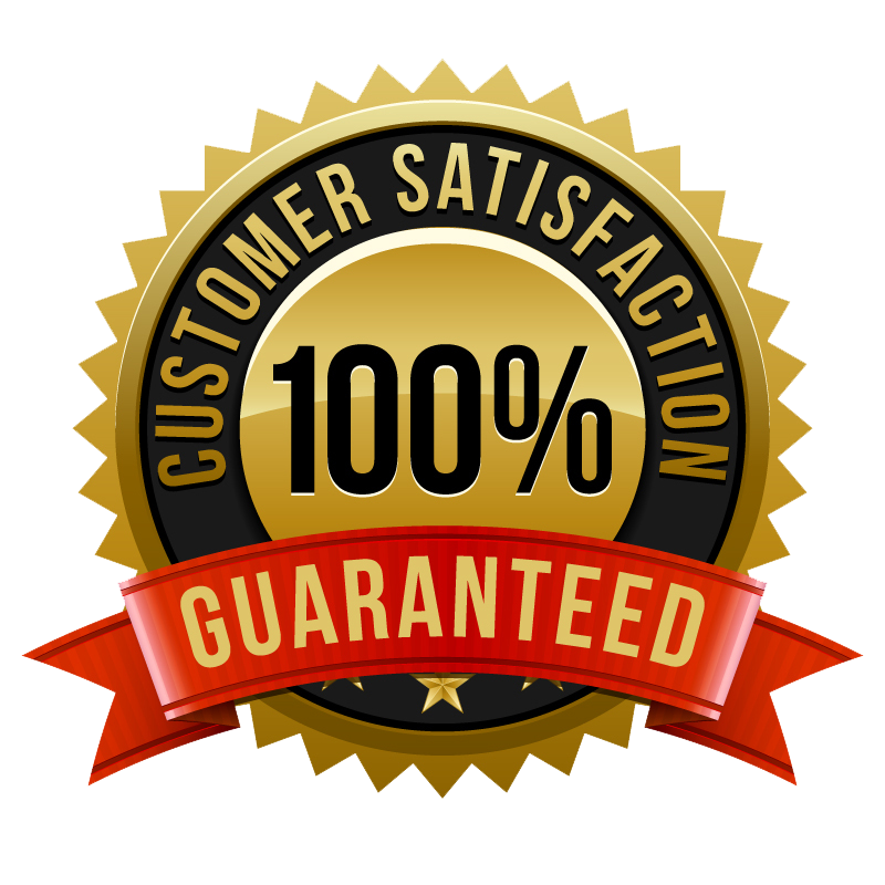 satisfaction guaranteed